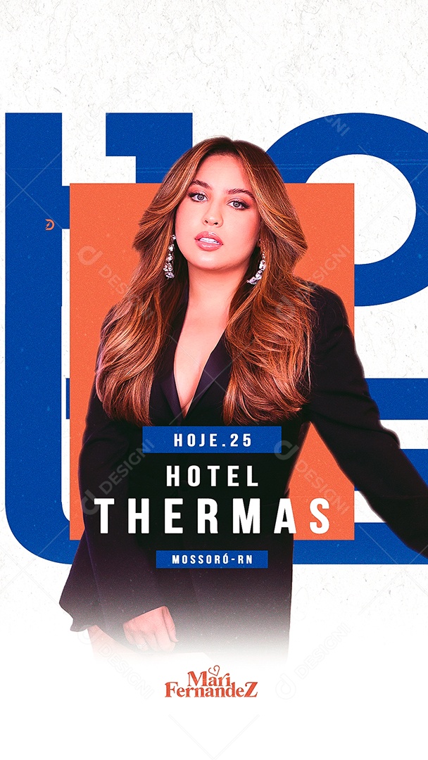 Story Flyer Hotel Thermas Social Media PSD Editável