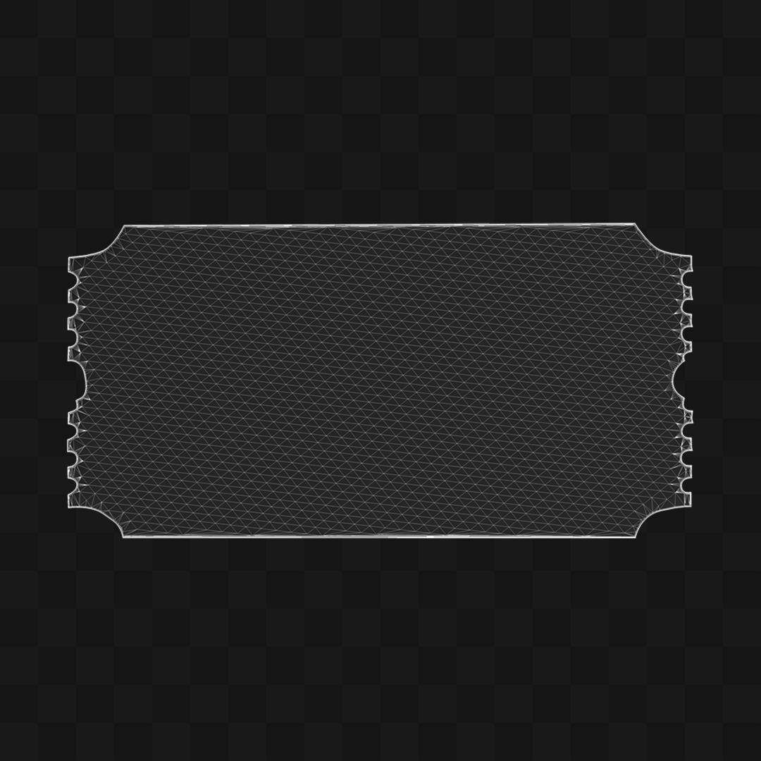 Ingresso - Modelo 3D