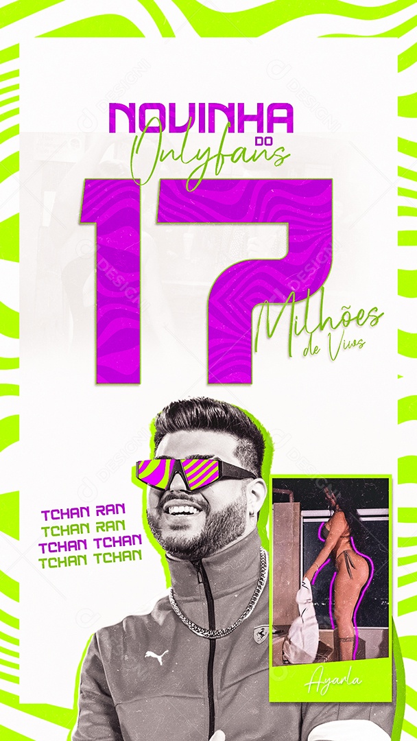 Story Flyer Novinha Do Onlyfans Social Media PSD Editável