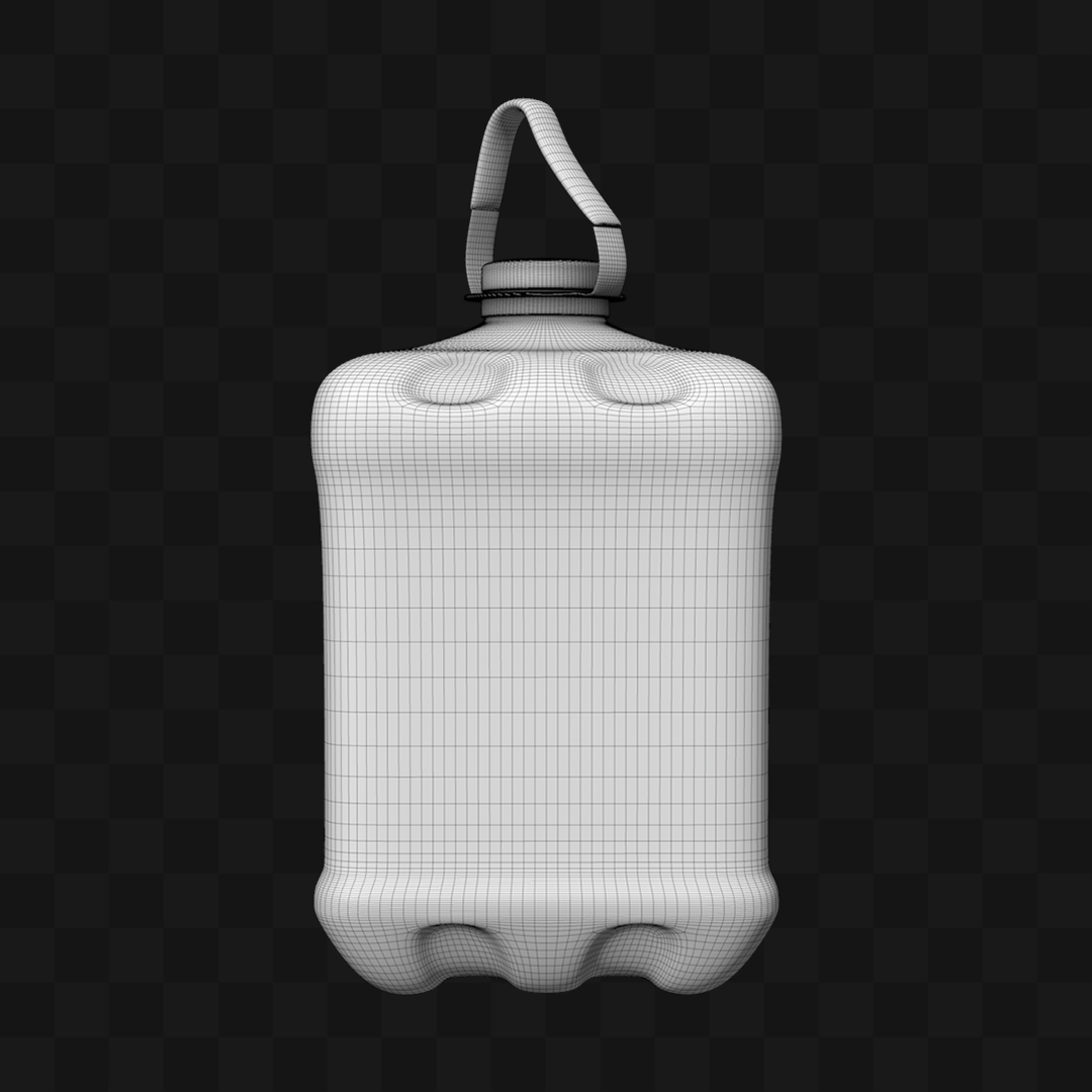 Amaciante 07 Litros - Modelo 3D