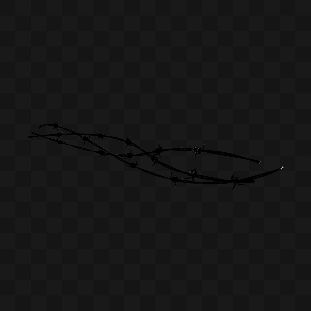 Arame Farpado - Modelo 3D