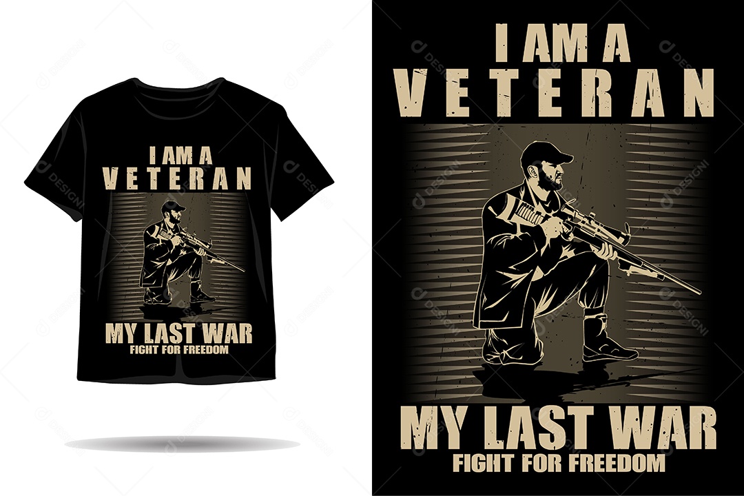 Modelo de Estampa de Camiseta Ilustração Vetor EPS