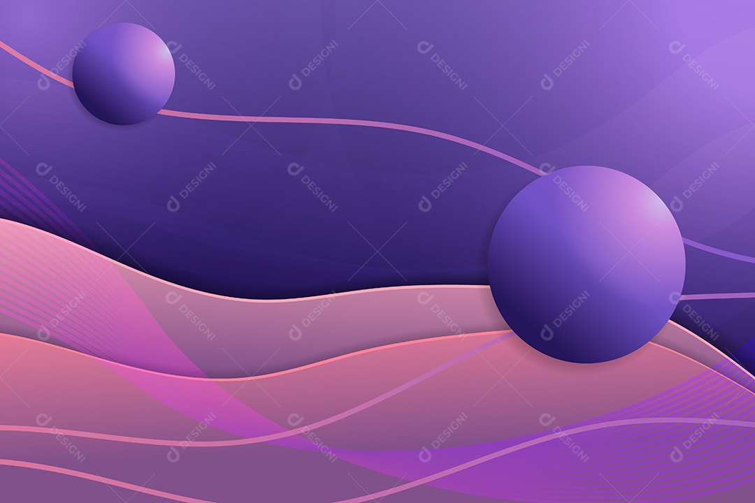 Background Fluido Ilustração Vetor EPS