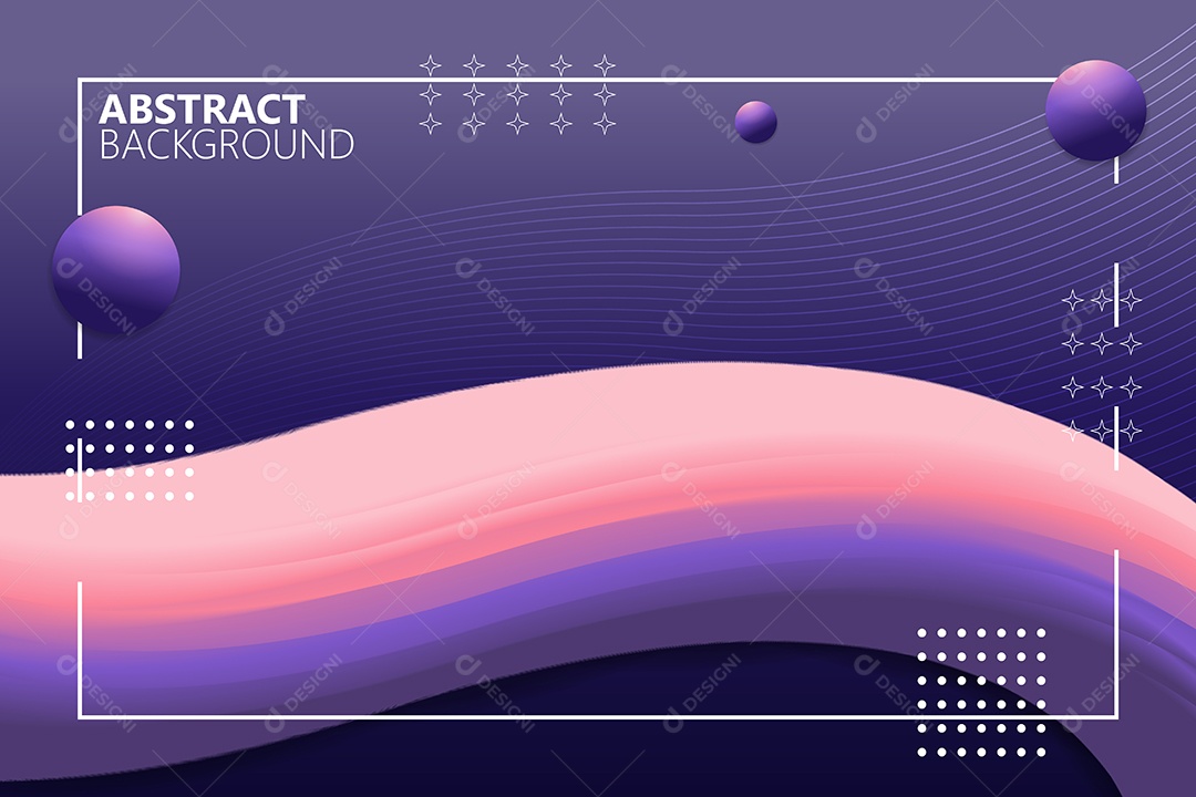 Background Abstrato Ilustração Vetor EPS