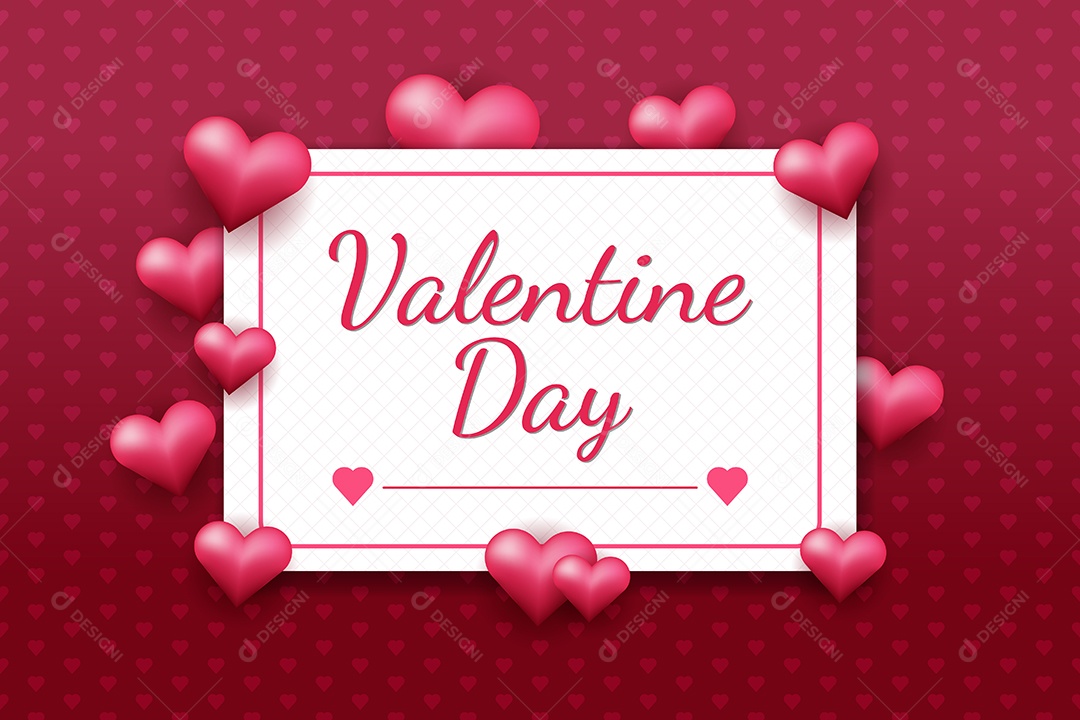 Background do Dia dos Namorados Ilustração Vetor EPS