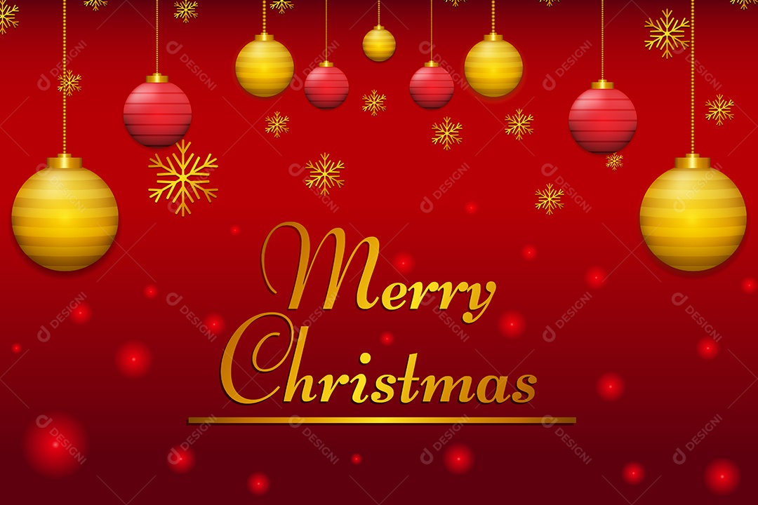 Background de Natal Ilustração Vetor EPS