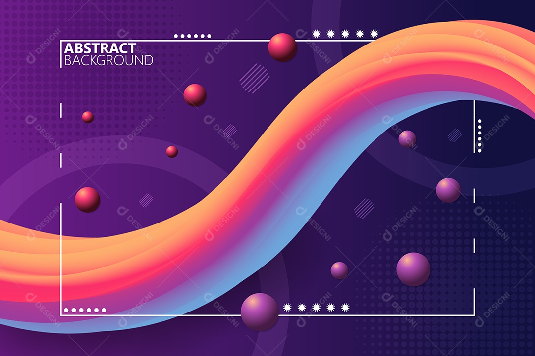 Background Abstrato Ilustração Vetor EPS