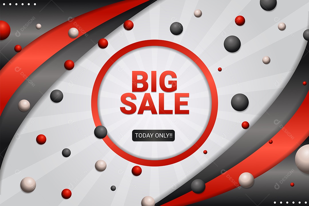 Background de Oferta Ilustração Vetor EPS