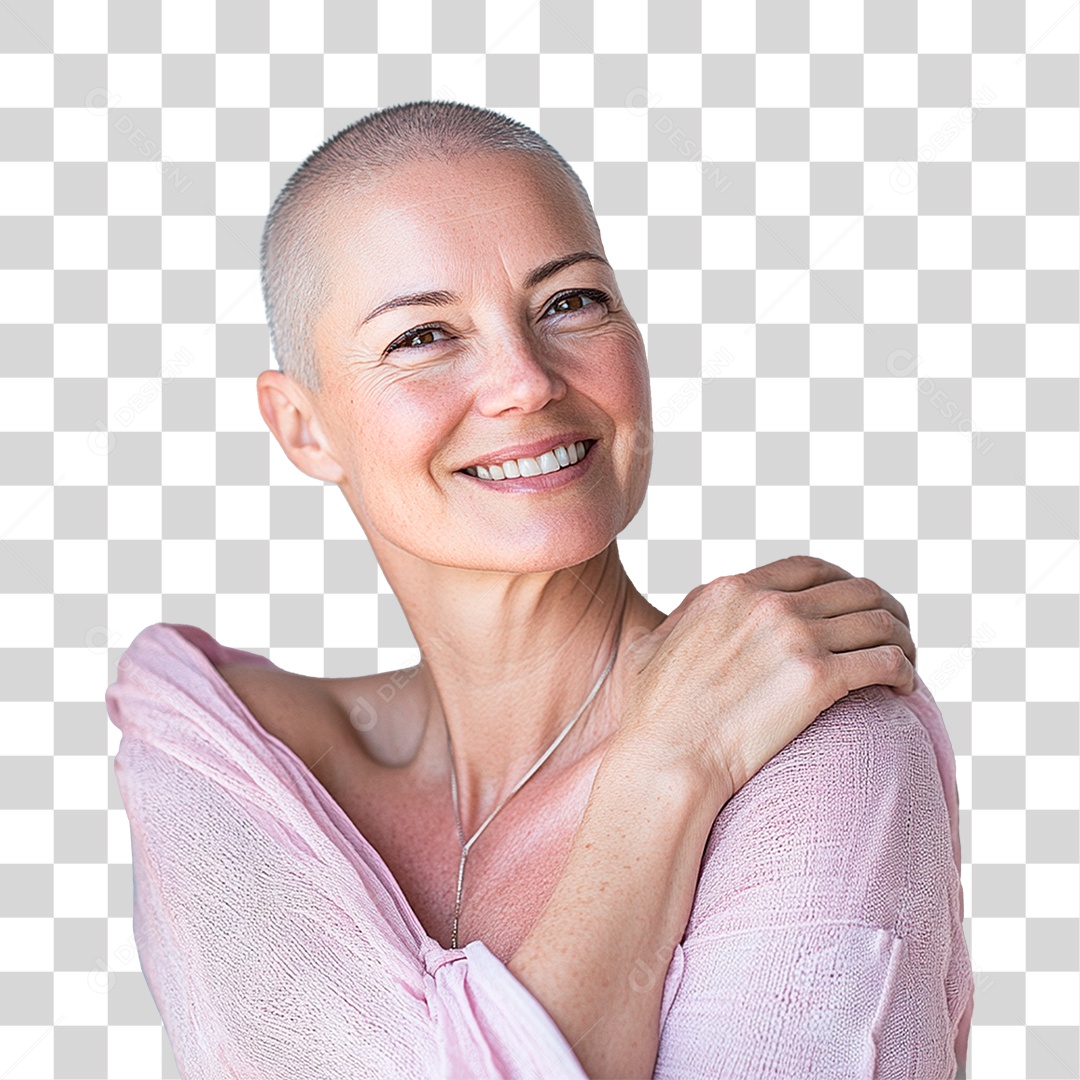 Mulher Olhando Para a Câmera 50 Anos De Câncer De Mama