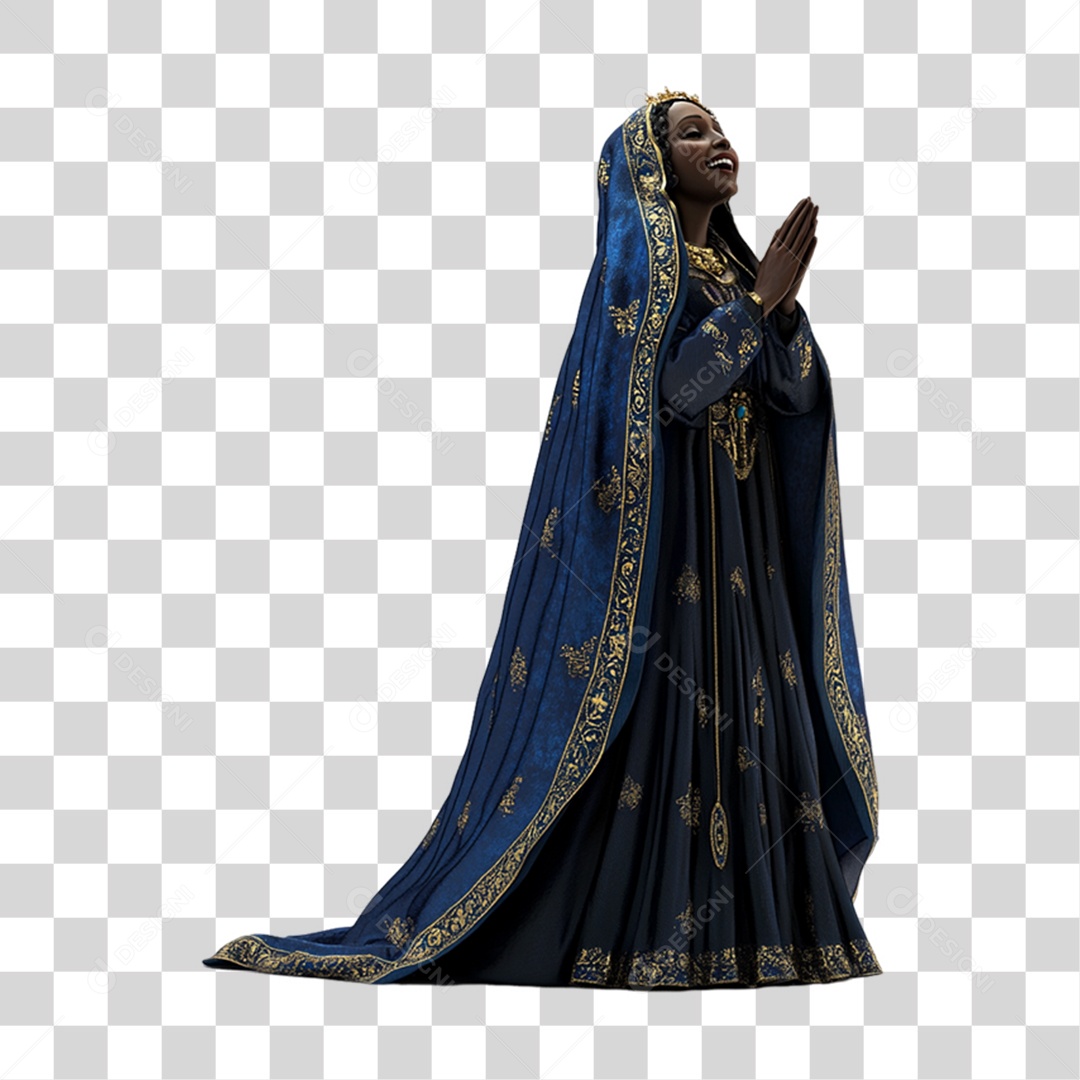 Imagem Semelhante a Nossa Senhora de Aparecida PNG Transparente