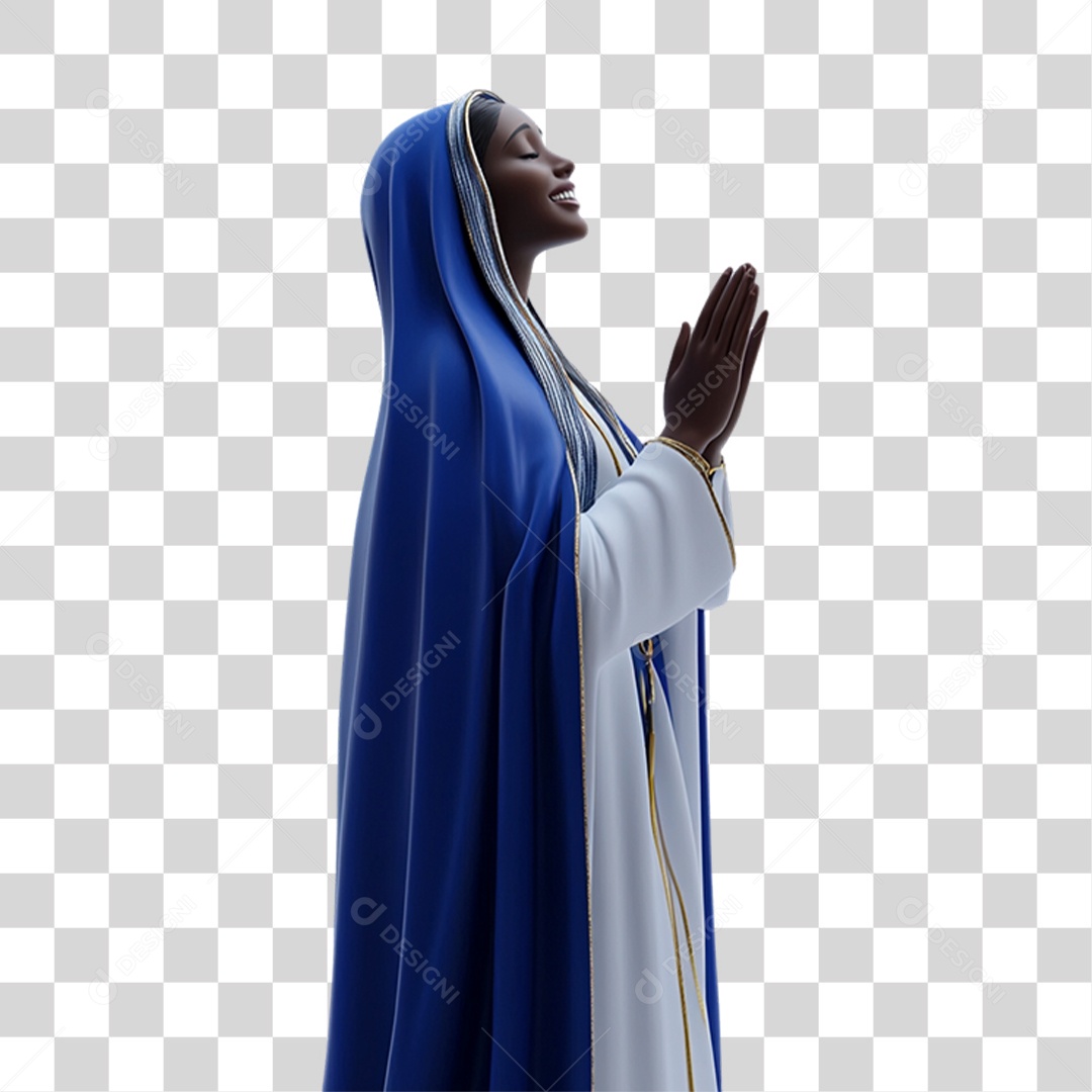 Imagem Semelhante a Nossa Senhora de Aparecida PNG Transparente