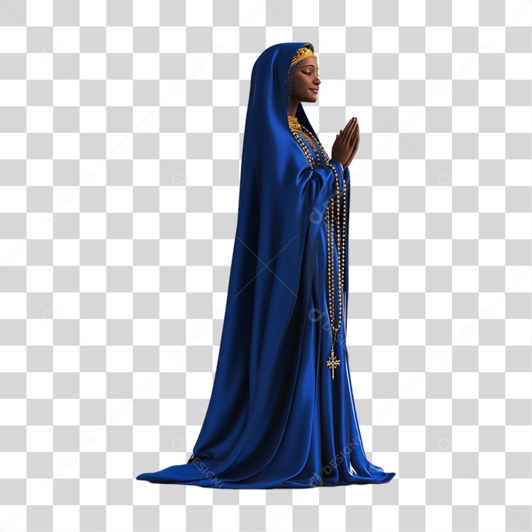 Imagem Semelhante a Nossa Senhora de Aparecida PNG Transparente
