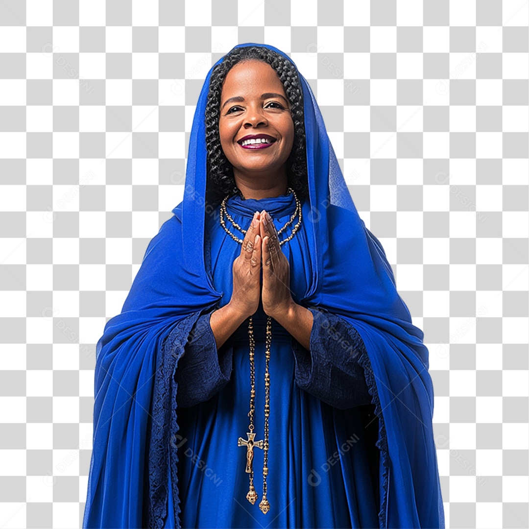 Imagem Semelhante a Nossa Senhora de Aparecida PNG Transparente