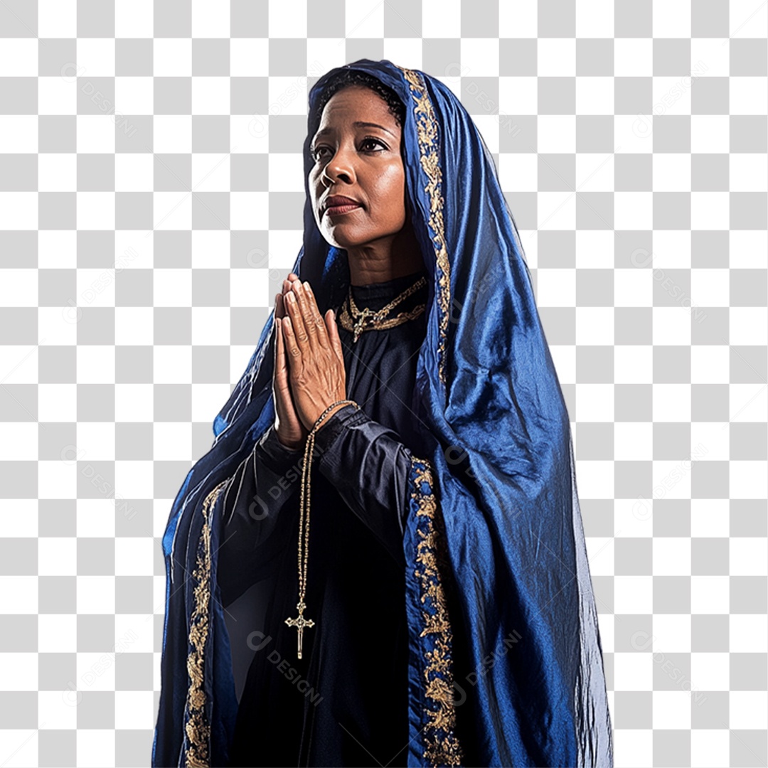 Imagem Semelhante a Nossa Senhora de Aparecida PNG Transparente