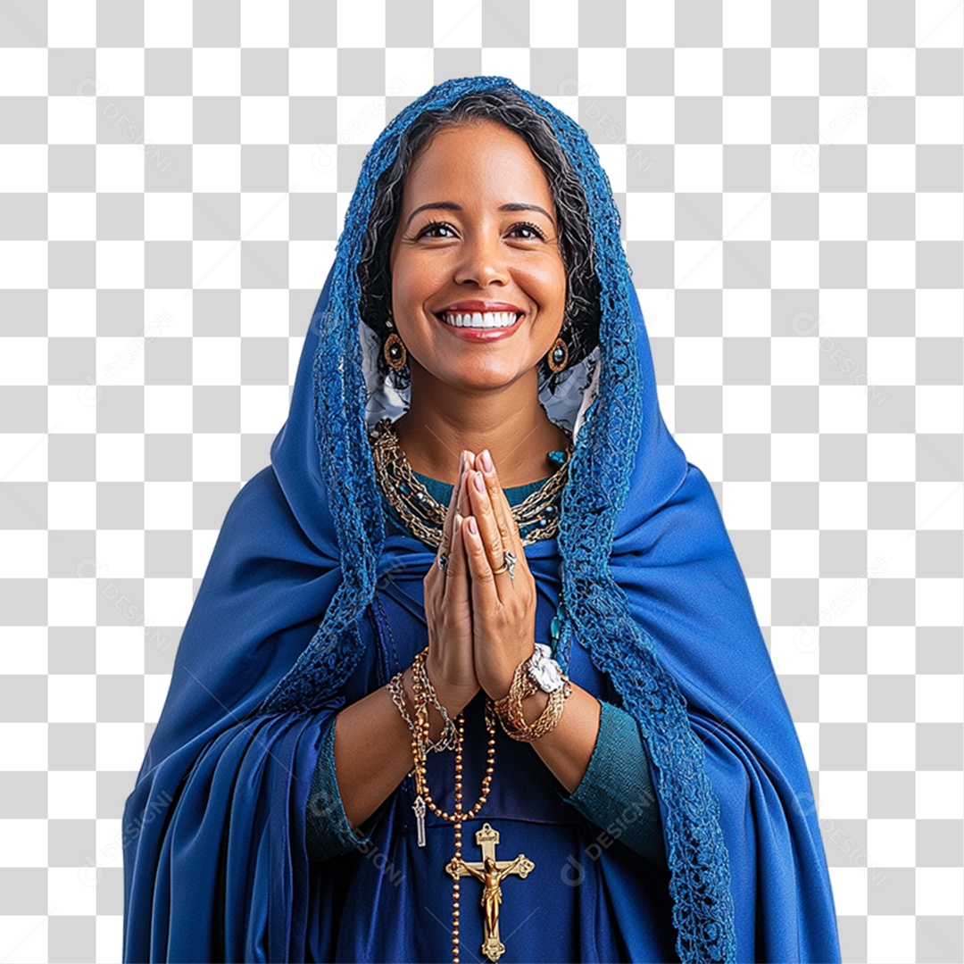 Imagem Semelhante a Nossa Senhora de Aparecida PNG Transparente