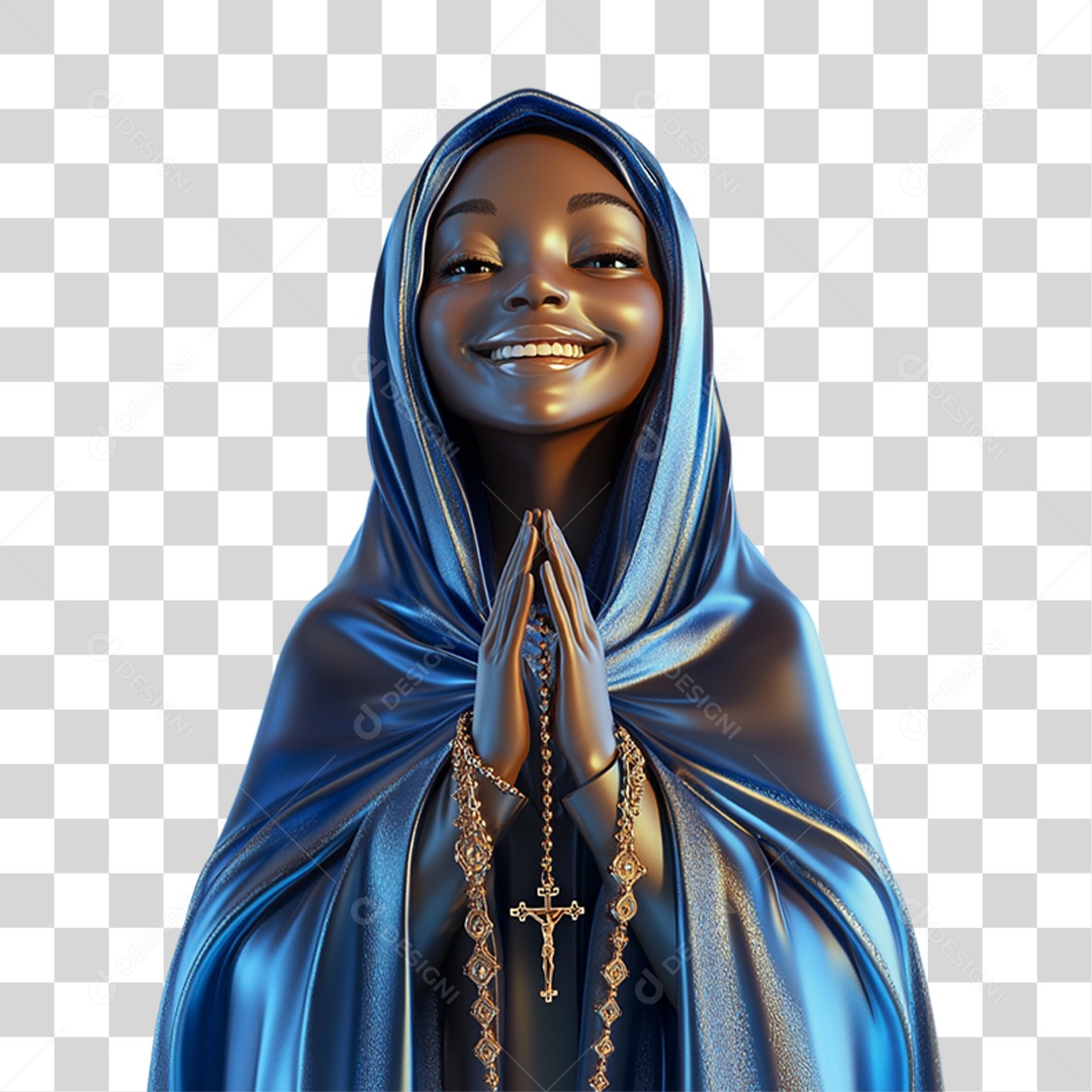 Imagem Semelhante a Nossa Senhora de Aparecida PNG Transparente