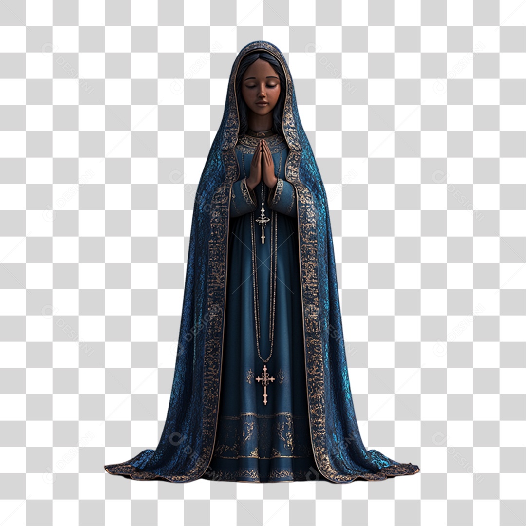 Imagem Semelhante a Nossa Senhora de Aparecida PNG Transparente