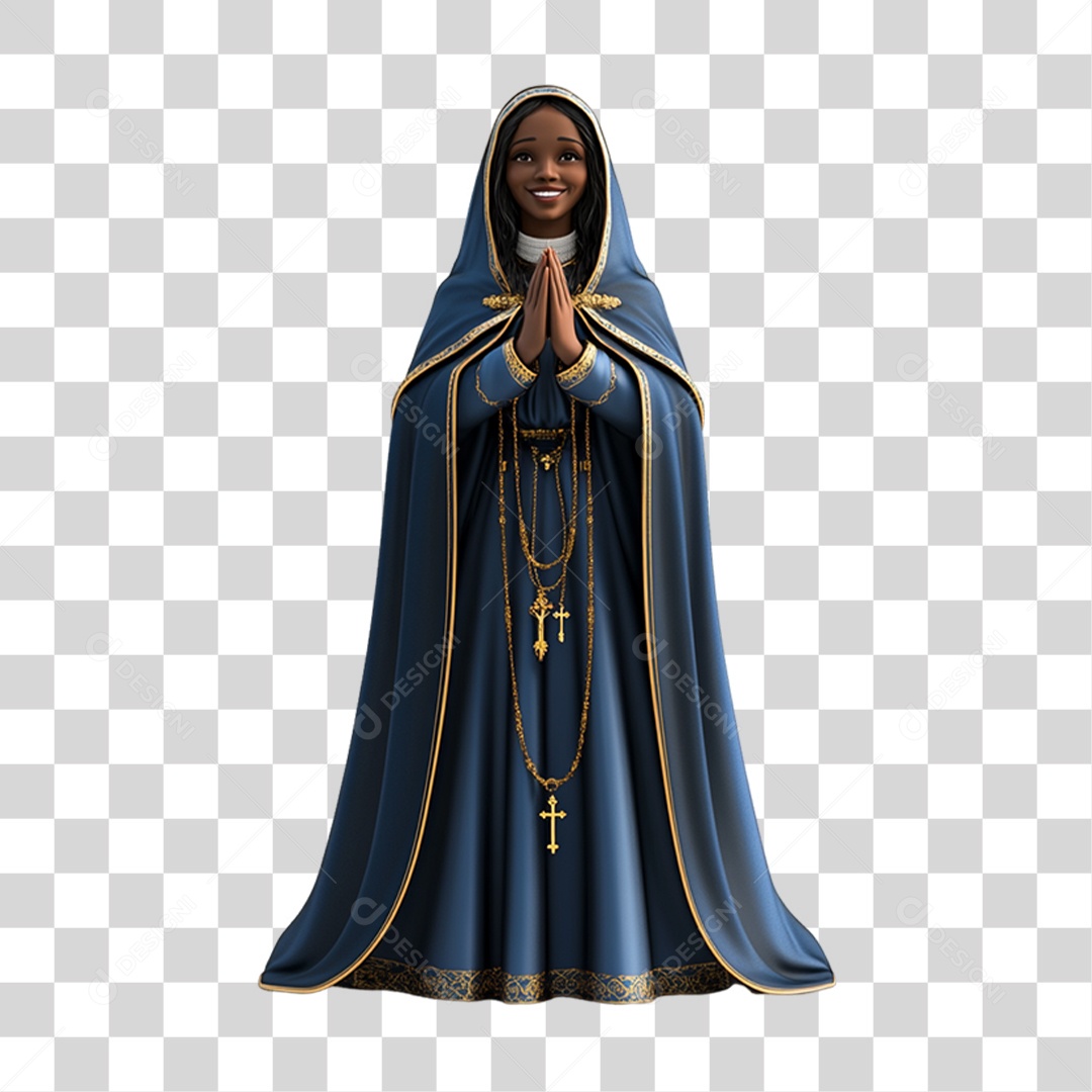 Imagem Semelhante a Nossa Senhora de Aparecida PNG Transparente
