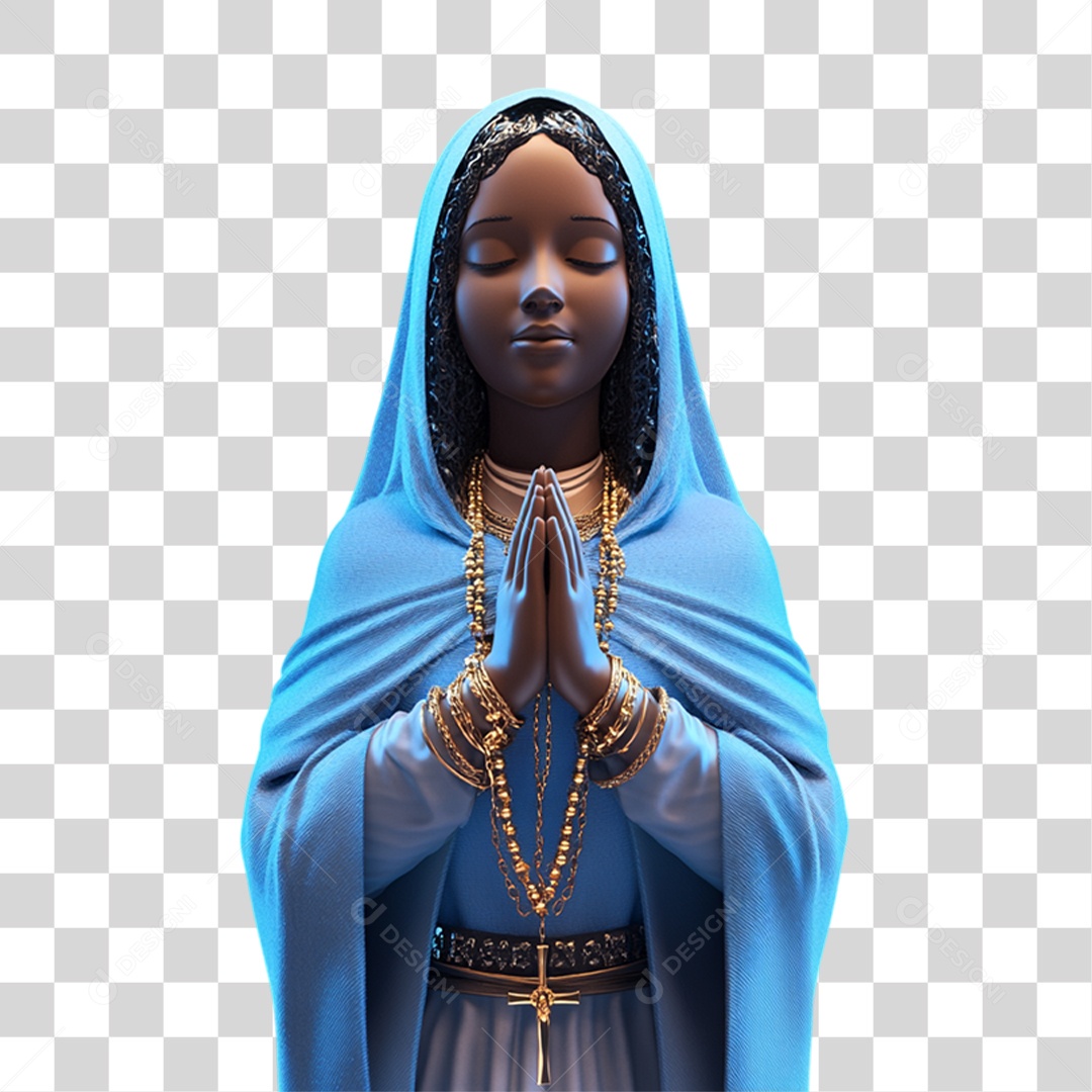 Imagem Semelhante a Nossa Senhora de Aparecida PNG Transparente