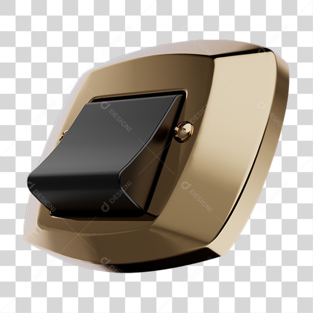 Válvula Acabamento Metálico PNG Transparente