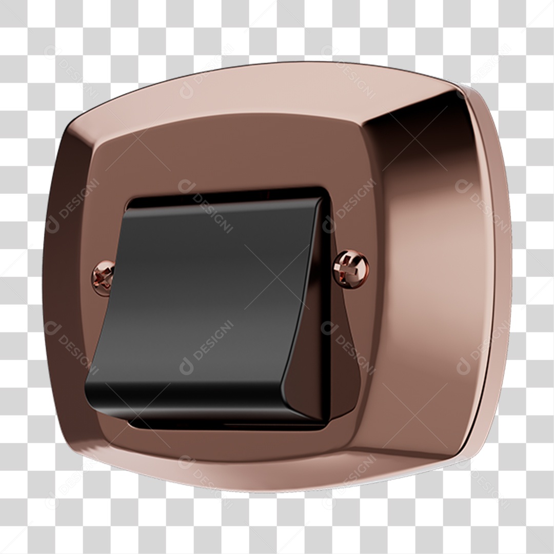 Válvula Acabamento Metálico PNG Transparente