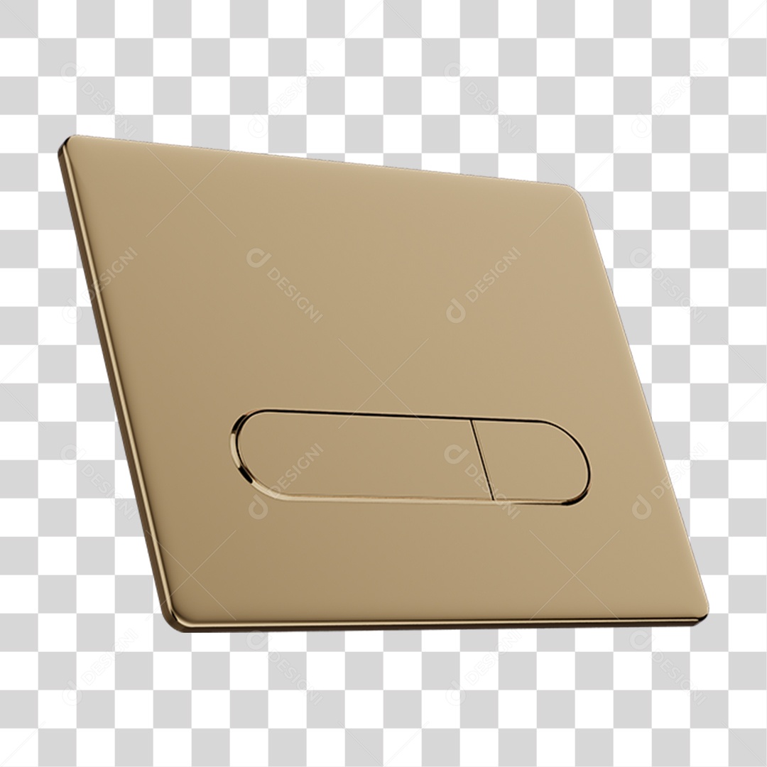 Válvula Acabamento Metálico PNG Transparente