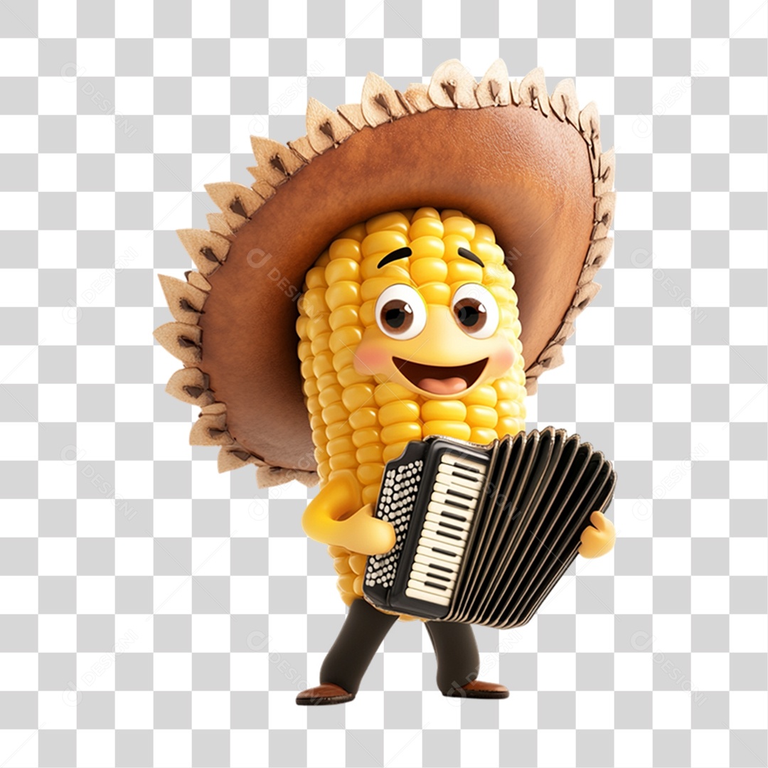 Mascote Nordestino Dia do Nordestino PNG Transparente