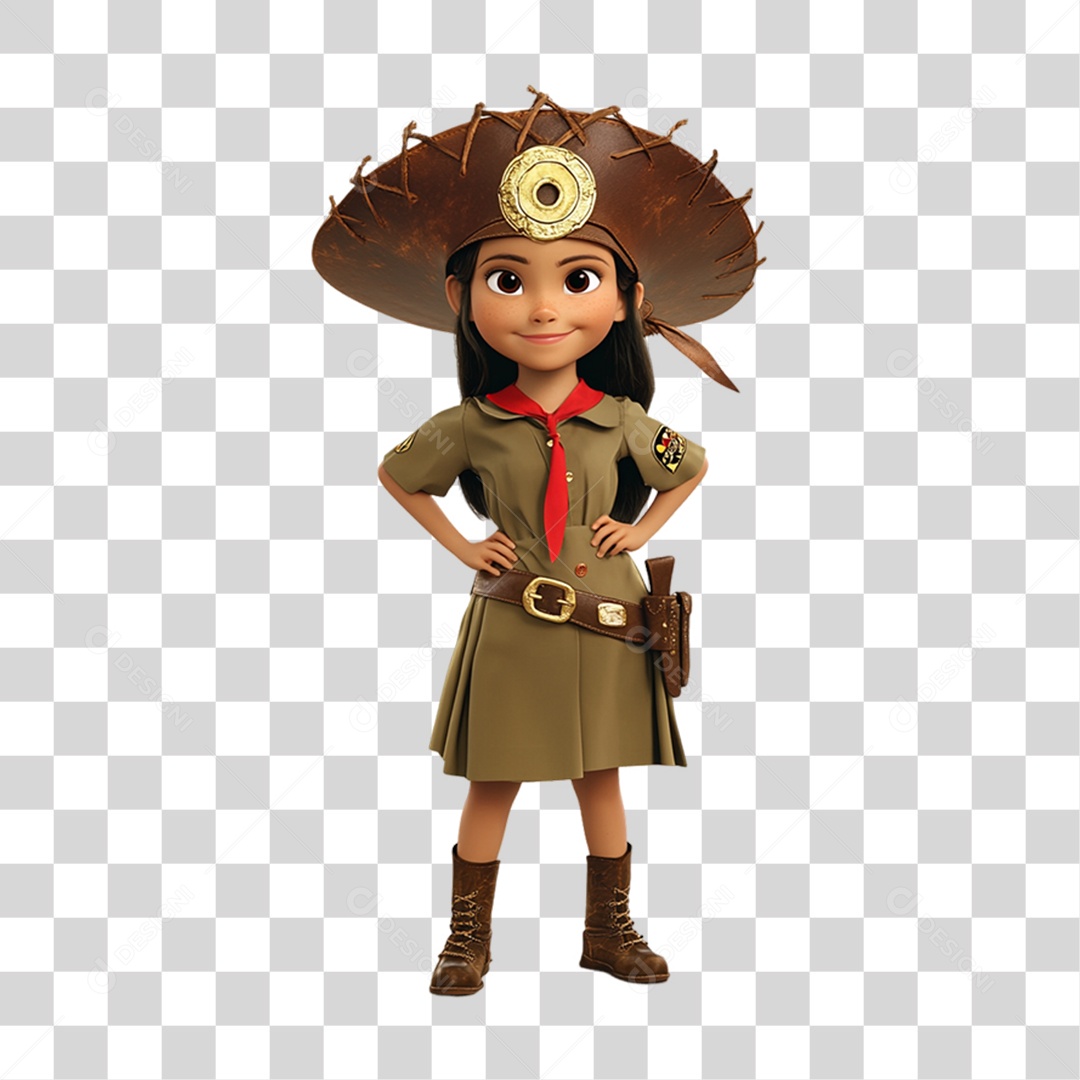 Personagem Nordestino Dia do Nordestino PNG Transparente