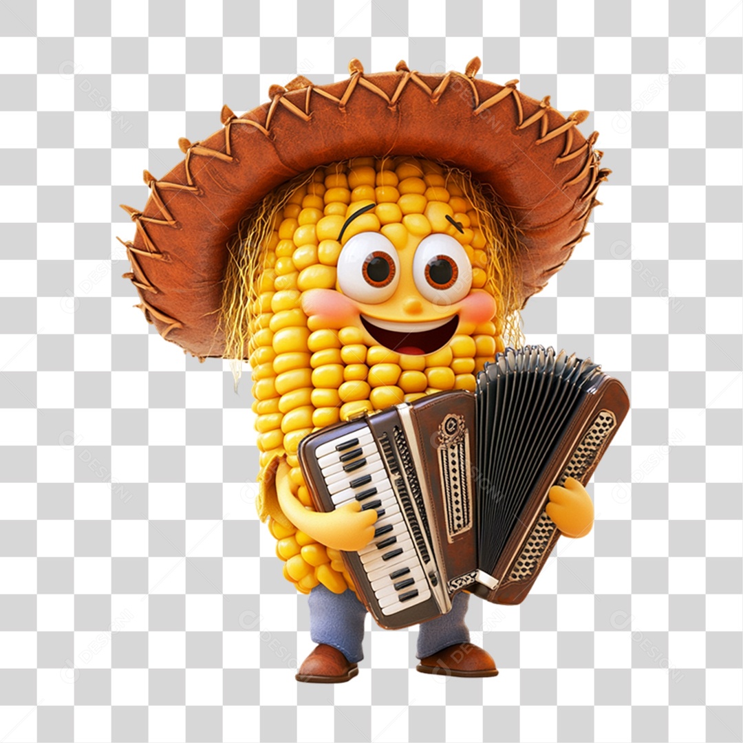 Mascote Nordestino Dia do Nordestino PNG Transparente