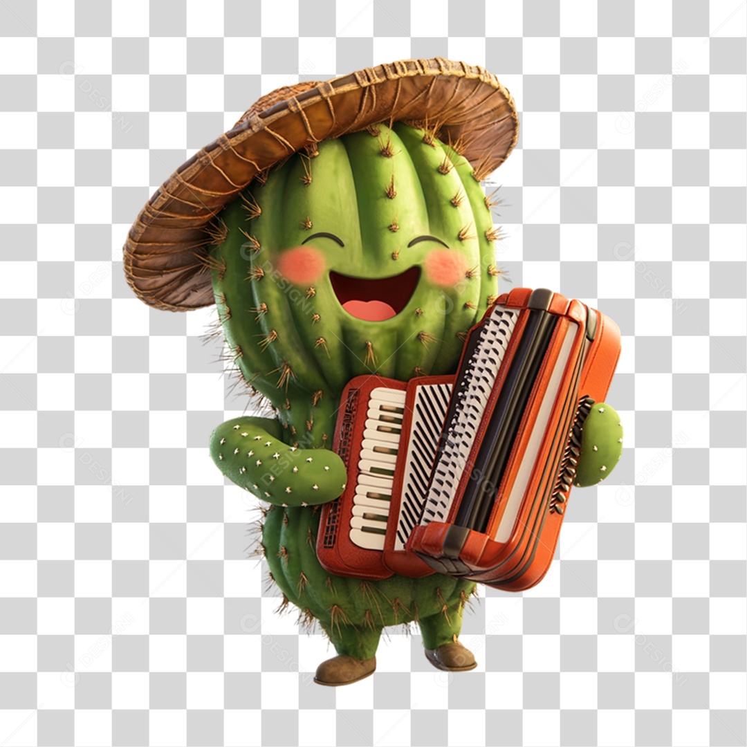 Mascote Nordestino Dia do Nordestino PNG Transparente