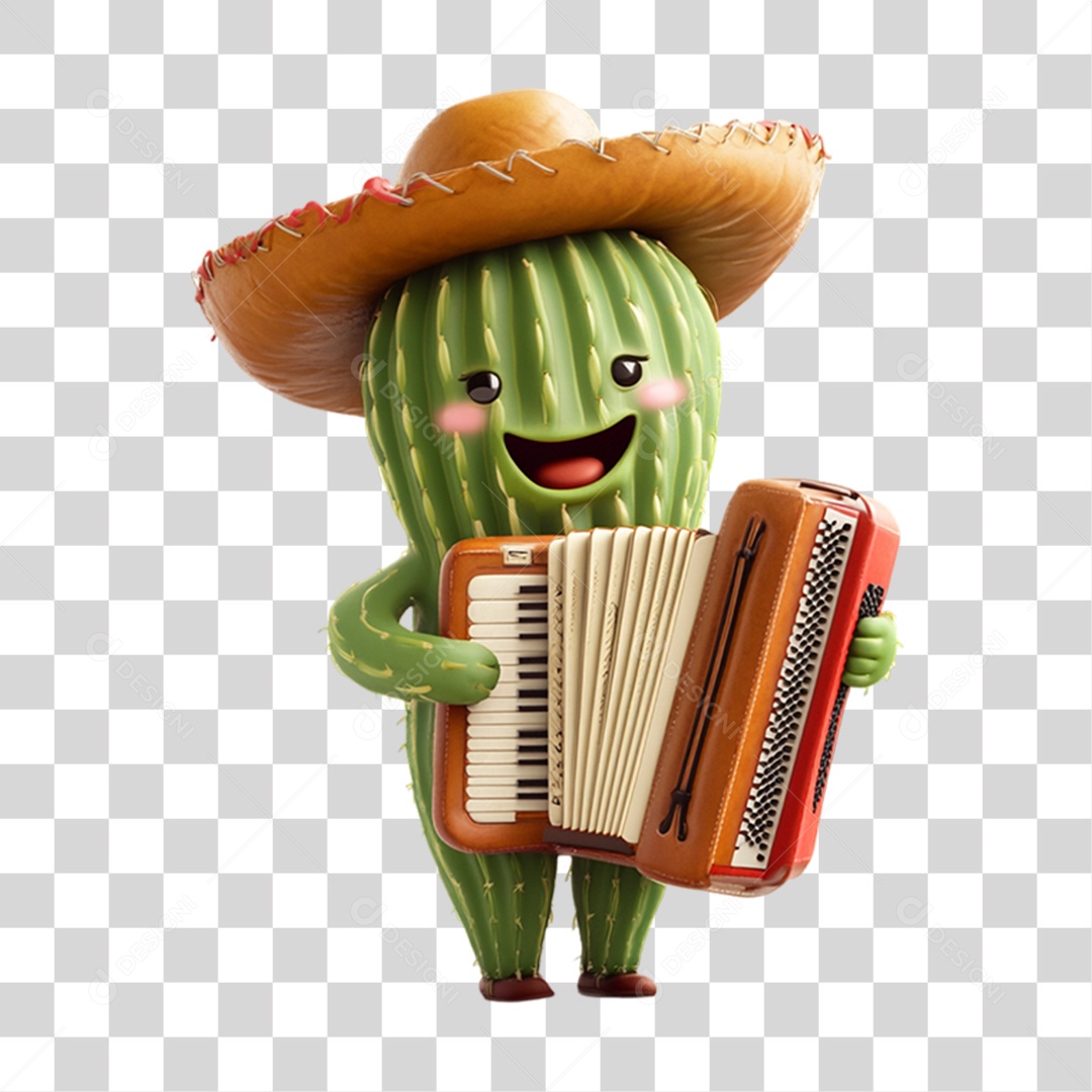 Mascote Nordestino Dia do Nordestino PNG Transparente