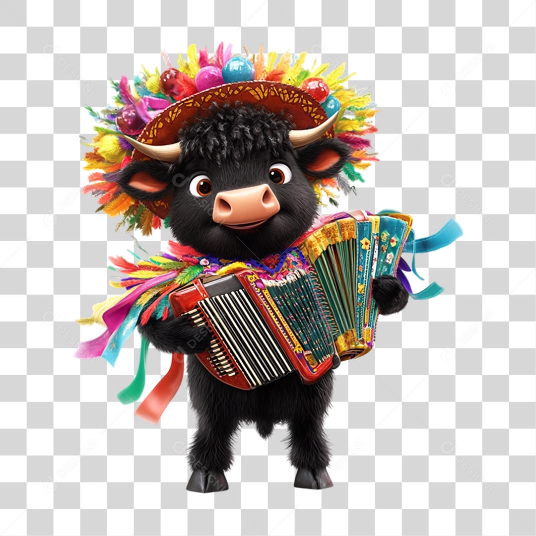 Mascote Nordestino Dia do Nordestino PNG Transparente