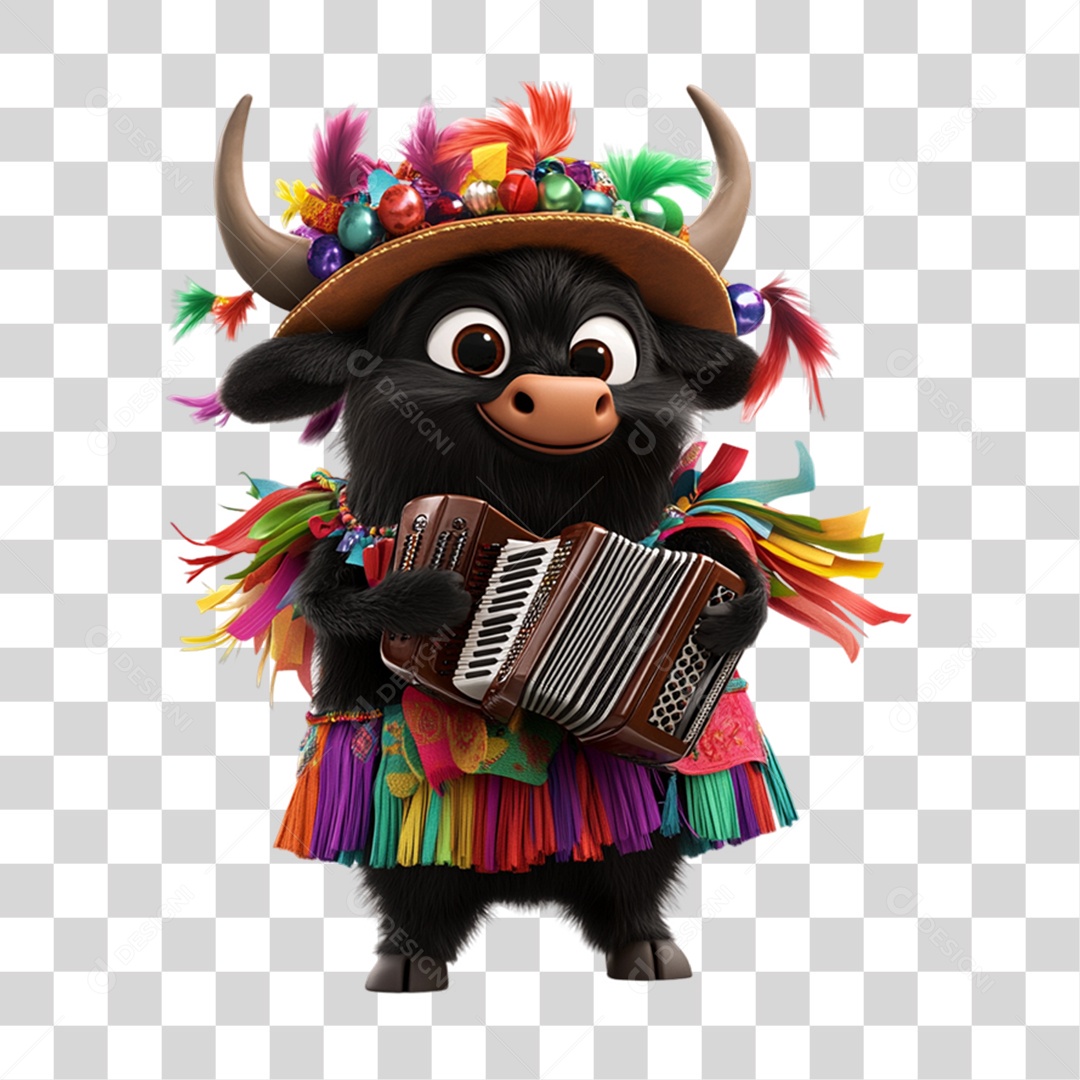 Mascote Nordestino Dia do Nordestino PNG Transparente