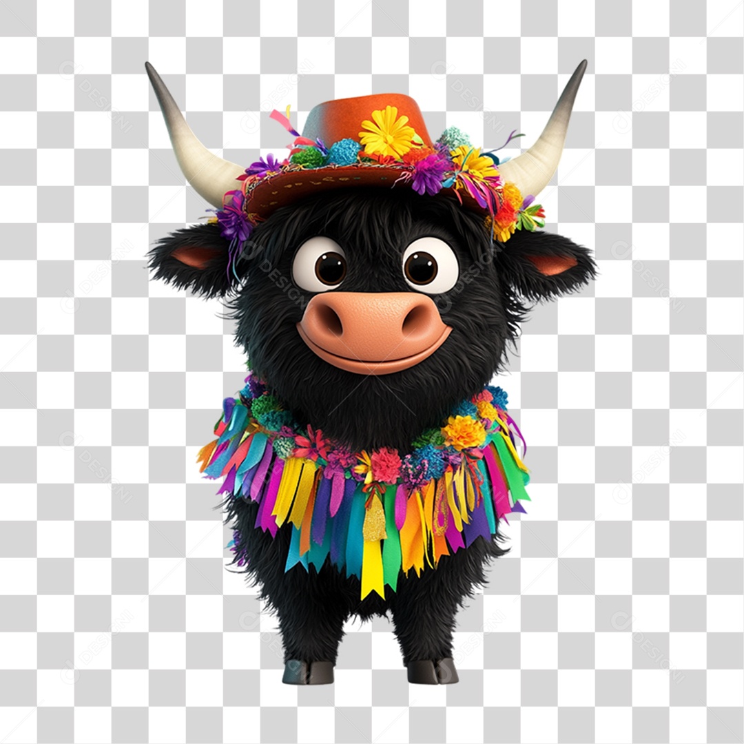 Mascote Nordestino Dia do Nordestino PNG Transparente