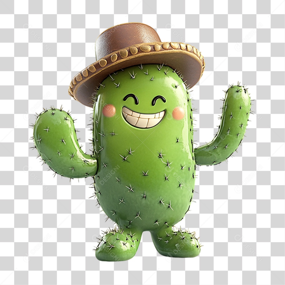 Mascote Nordestino Dia do Nordestino PNG Transparente