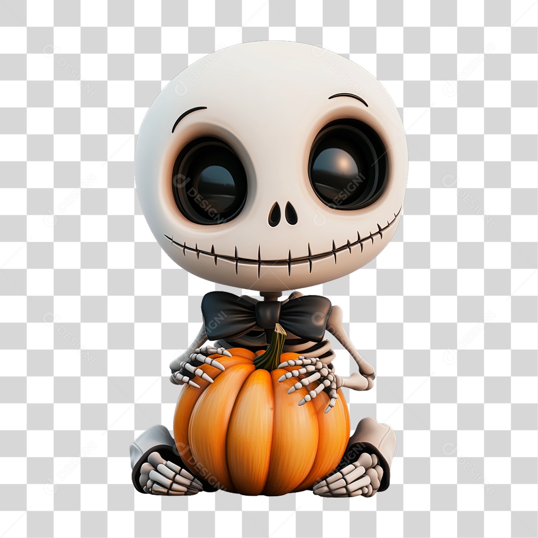 Boneco de Pano Halloween PNG Transparente