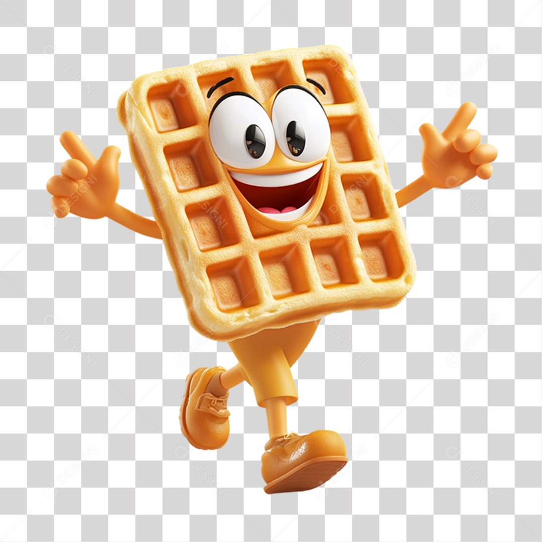 Personagem Alimento com Carinha PNG Transparente