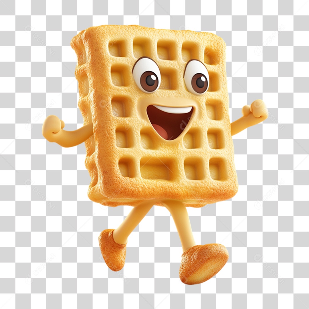 Personagem Alimento com Carinha PNG Transparente