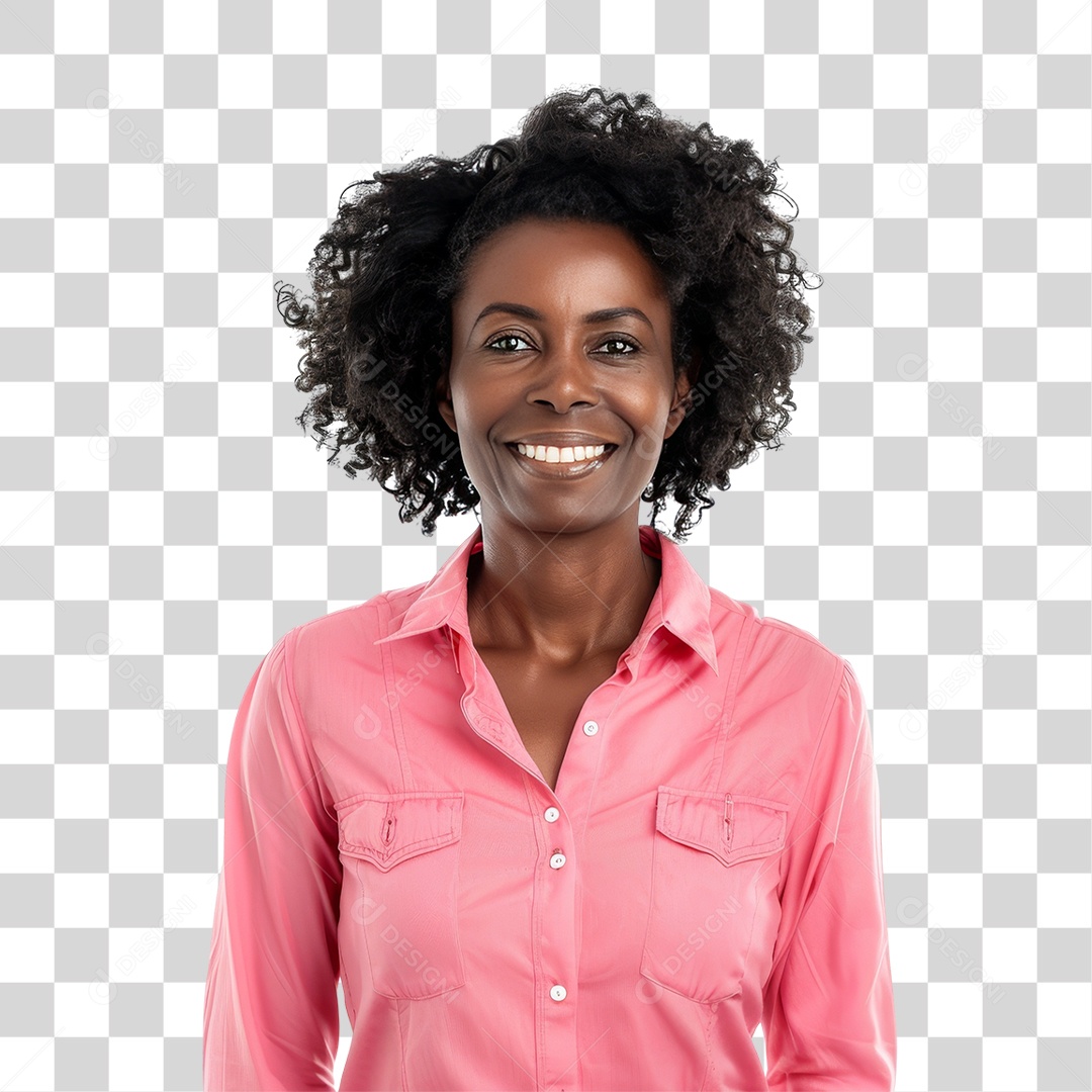 Mulheres Outubro Rosa PNG Transparente