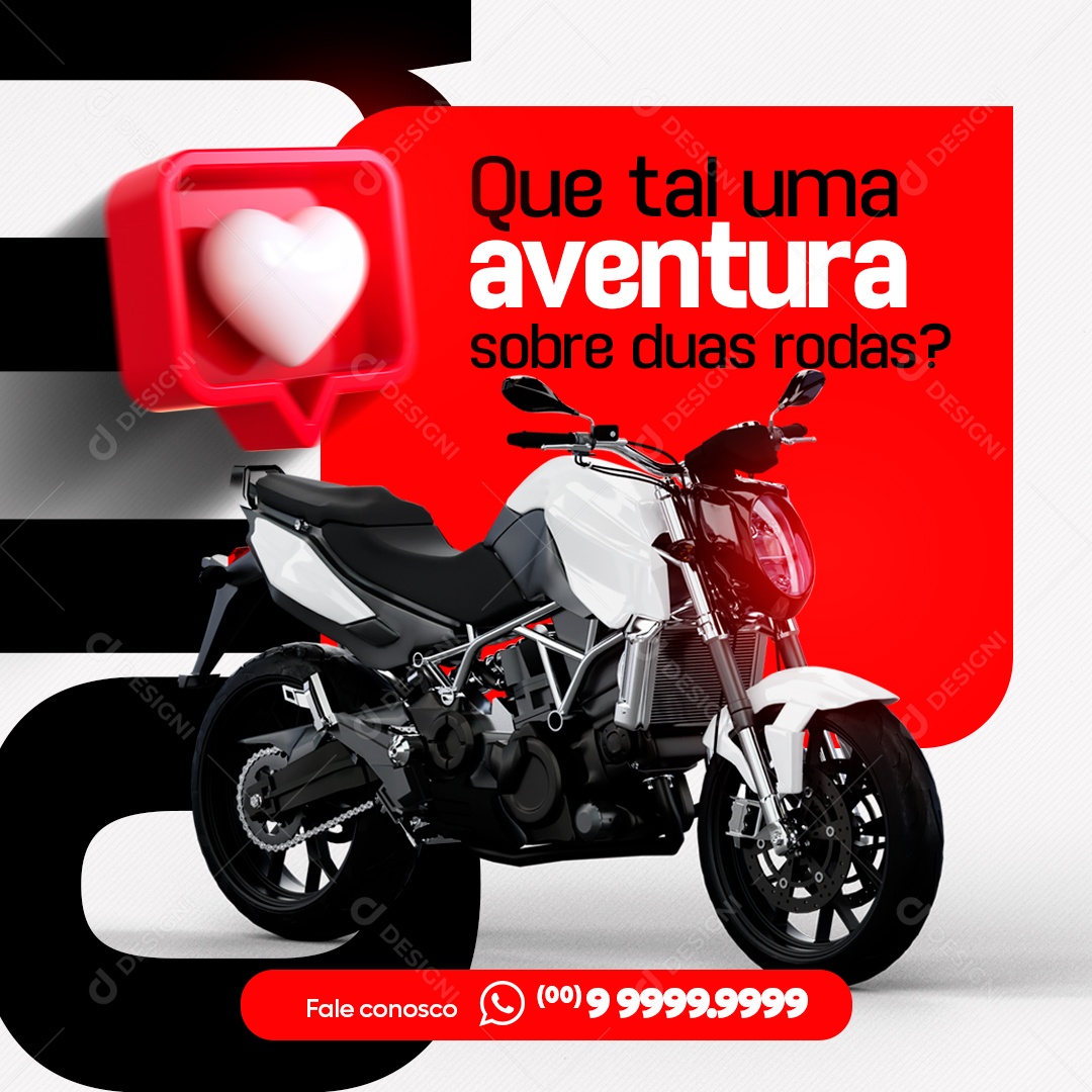 Concessionária Que Tal Uma Aventura Social Media PSD Editável