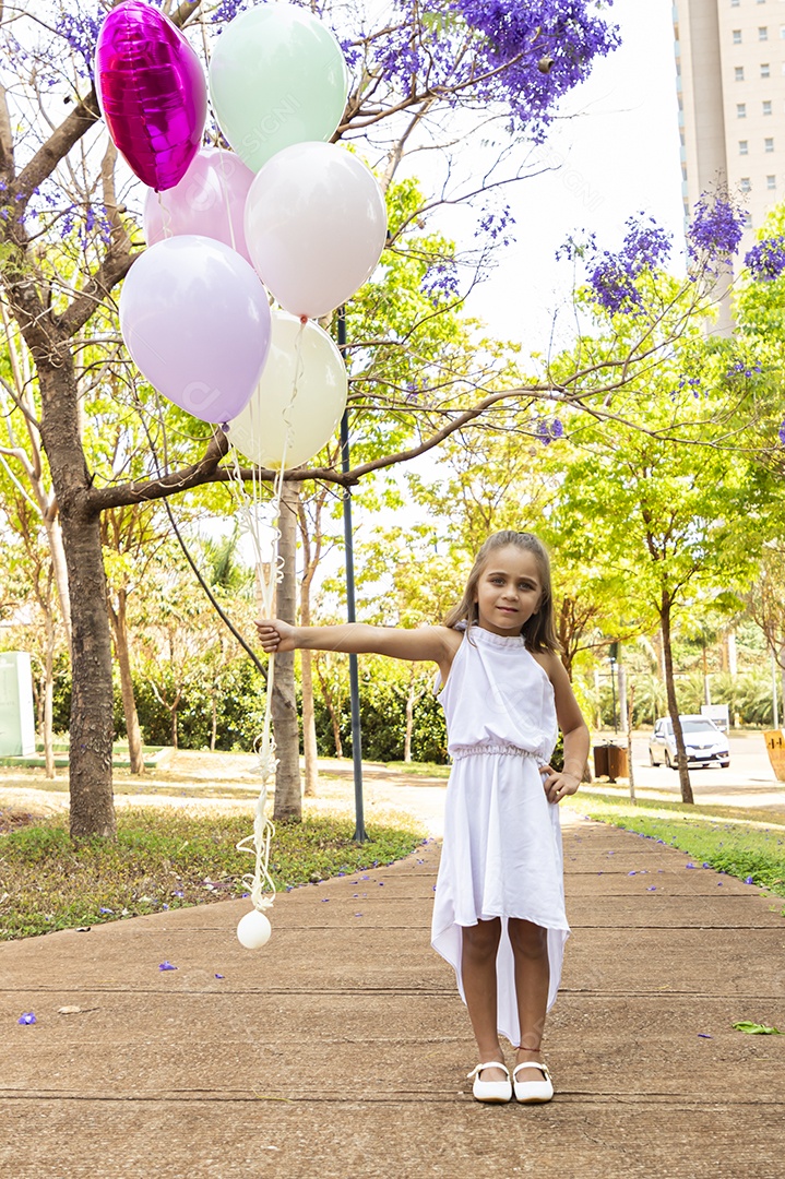 Little cute balloons in your hands