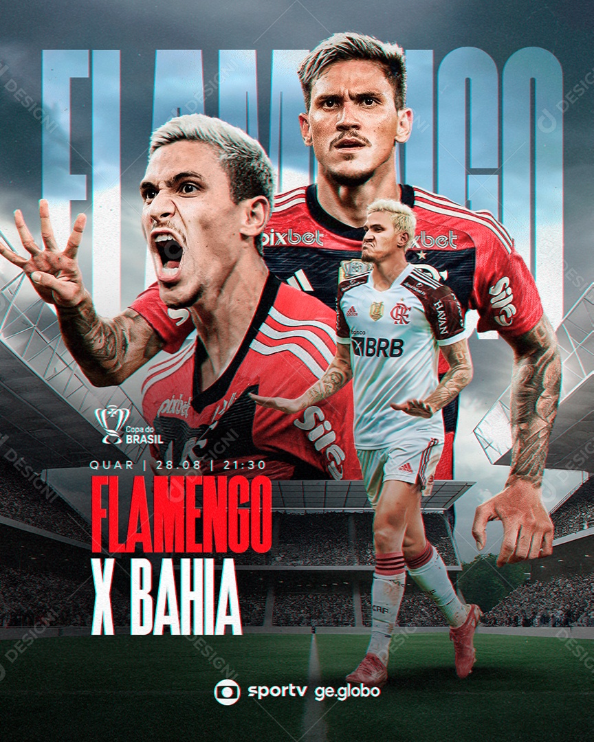 Futebol Social Media PSD Editável