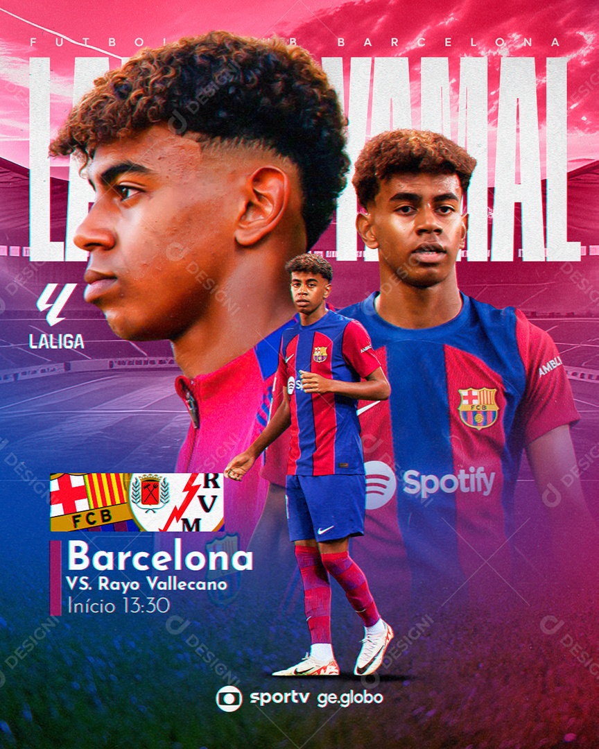 Futebol Social Media PSD Editável