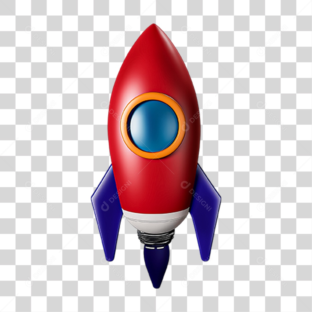 Foguete PNG Transparente