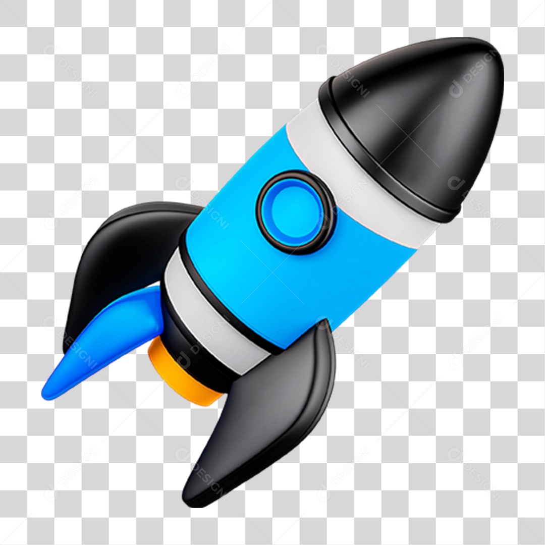 Foguete PNG Transparente