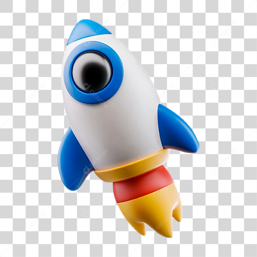 Foguete PNG Transparente