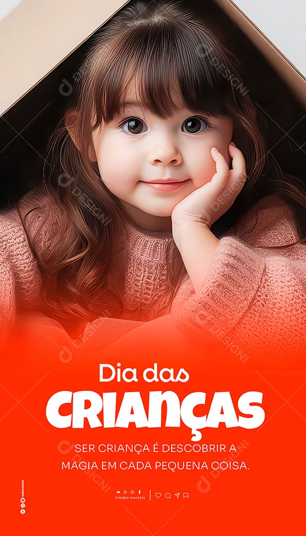 Feliz Dia das Crianças 12 de Outubro Social Media PSD Editável