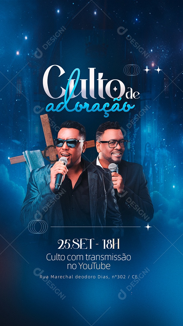 Story Gospel Cult of Social Adoration Media PSD Editable