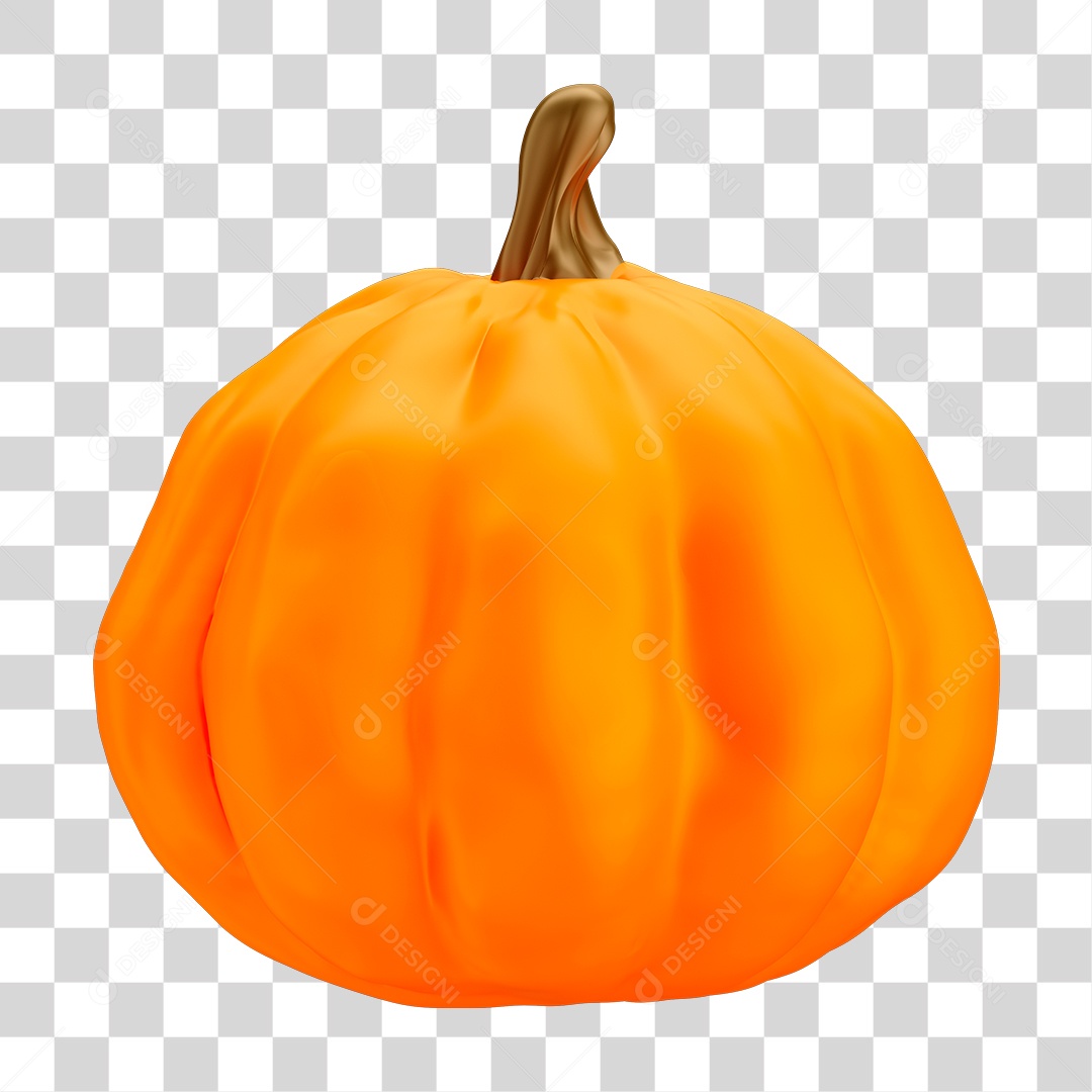 Halloween Abobóra Laranja PNG Transparente