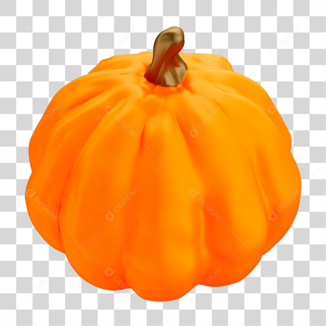 Halloween Abobóra Laranja PNG Transparente